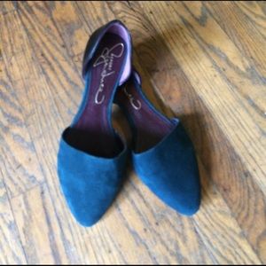 Report Signature Suede Sophe Flats